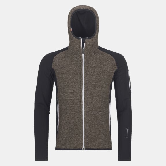 ORTOVOX FLEECE PLUS CLASSIC KNIT HOODY M Hoodies ORTOVOX